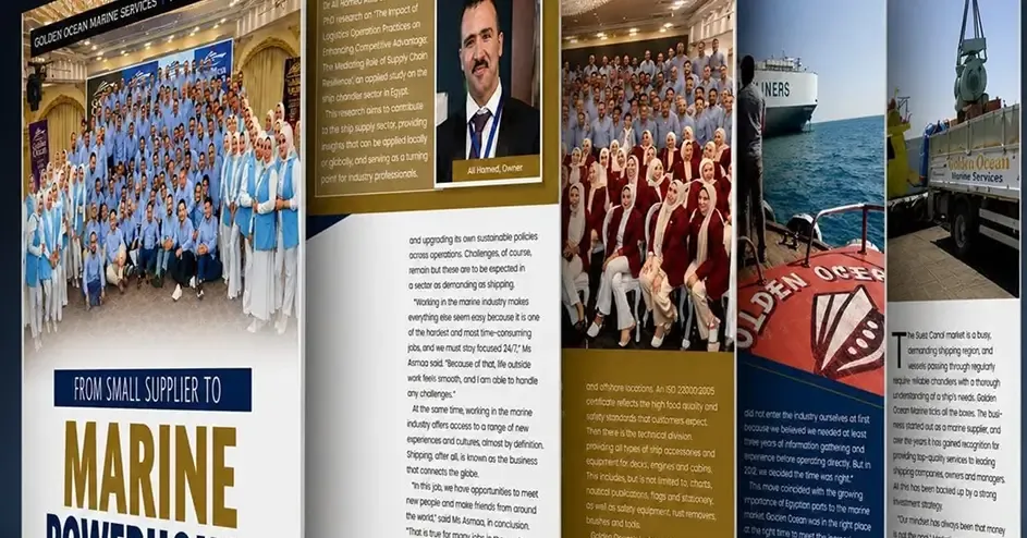 Golden Ocean Marine Services Showcases being mentioned in Inside Marine Magazine