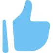 Thumb Blue Shape